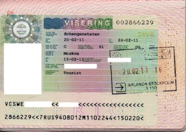 Schengen Visa Photo