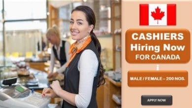 Cashier Job in Canada